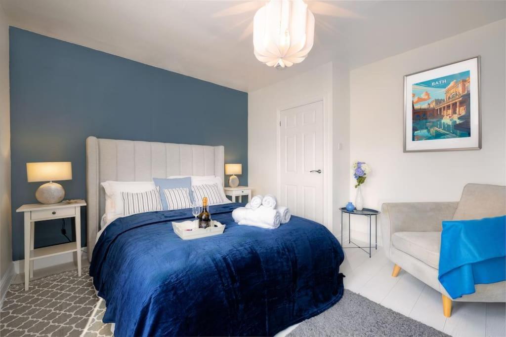 Pure B - Welcoming Bath City 3 Bed House Free Parking & Wifi Dış mekan fotoğraf